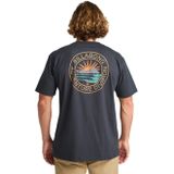 Billabong - Rockies SS Tee - T-shirt - Marine Blauw