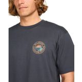 Billabong - Rockies SS Tee - T-shirt - Marine Blauw