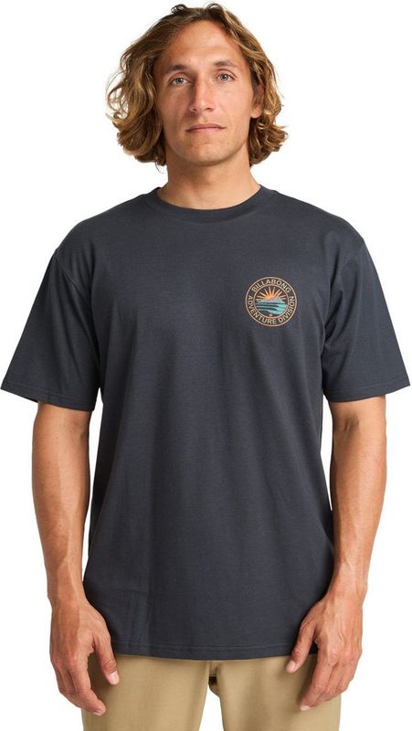 Billabong - Rockies SS Tee - T-shirt - Marine Blauw
