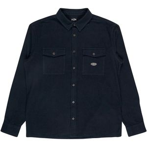 Billabong - Del Mar Flannel Shirt - Blouse - Marine Blauw - Katoen