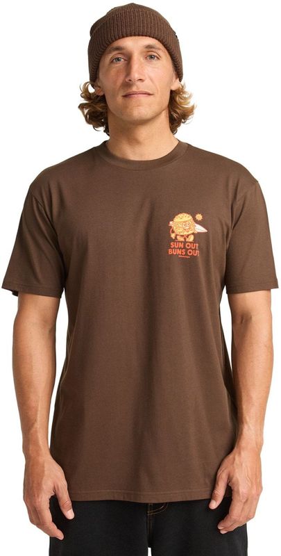 Billabong - Gimmicks SS Tee - T-shirt - Bruin