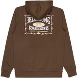 Billabong - Foundation Hoodie - Bruin - Heren