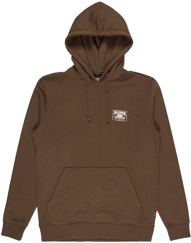 Billabong - Foundation Hoodie - Bruin - Heren