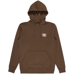 Billabong - Foundation Hoodie - Bruin - Gerecyclede Polyester Katoen - 280 g/m2