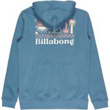Billabong - Foundation - Hoodie - Gerecycled Polyester Katoen - Effen Geverfde Fleece