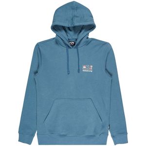 Billabong - Foundation - Hoodie - Gerecycled Polyester Katoen - Effen Geverfde Fleece