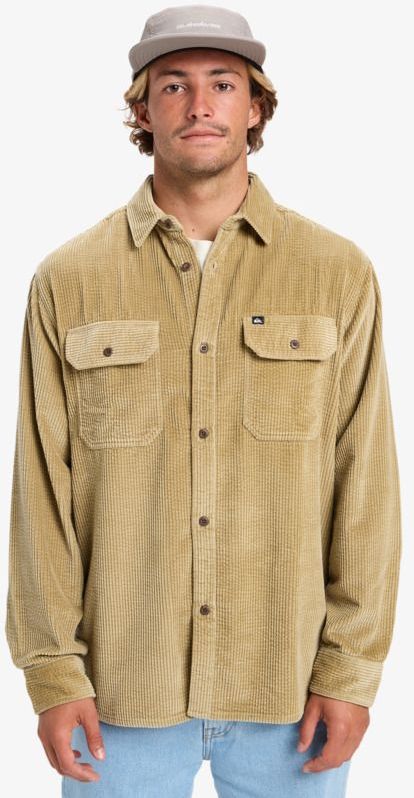 Quiksilver - Venture Cord Sponge - Overhemd - Bruin