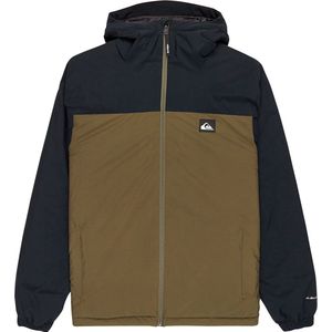 Quiksilver - Overcast 3k Insulated - Jas - Bruin - Waterdicht - Heren