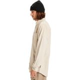 Quiksilver - Smoke Trail Cord Shirt Moonstruck - Blouse - Beige - Heren van Katoen