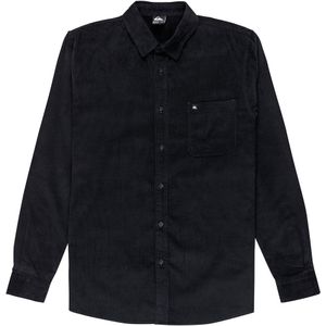 Quiksilver - Smoke Trail Cord Shirt - Blouse - Zwart - Katoen