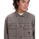 Quiksilver - Overhemd - Chocolate Brown - Lange Mouwen - 100% Katoen