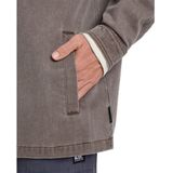 Quiksilver - Overhemd - Chocolate Brown - Lange Mouwen - 100% Katoen