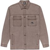 Quiksilver - Overhemd - Chocolate Brown - Lange Mouwen - 100% Katoen