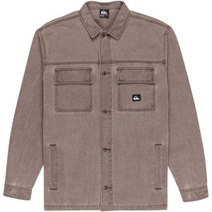 Quiksilver - Mohab Washed Twill - Overhemd - Biologisch Katoen - Lange Mouwen
