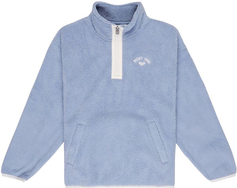 Roxy - Fleece Vest - Gelaagde Sherpa - Hoge Kraag - Loose Pasvorm