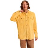 Roxy - Let It Go Cord - Overhemd - Zwart - Lange Mouwen voor Dames