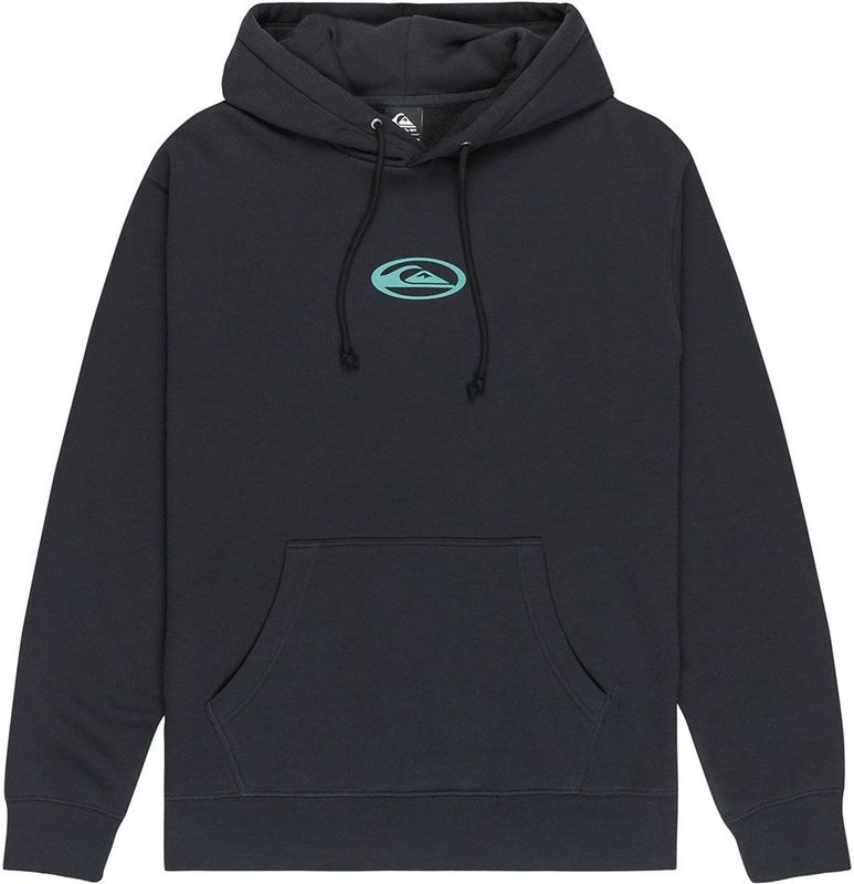 Quiksilver - Salt Water Graphic Hoodie - Sweatshirt - Zwart - Katoen