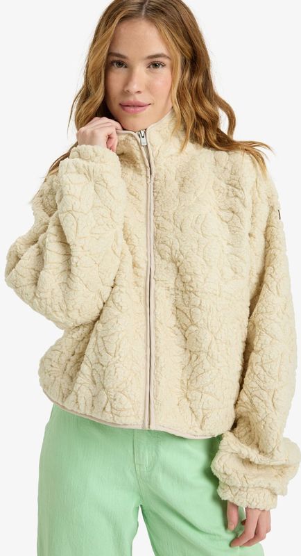 Roxy - Blurry Cloud Parchment - Fleece - Wit