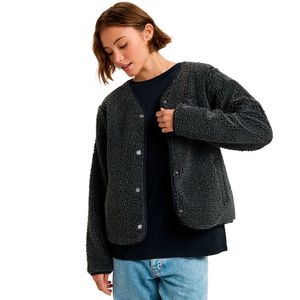 Roxy - Iconic Town Phantom - Sherpa Vest - Grijs