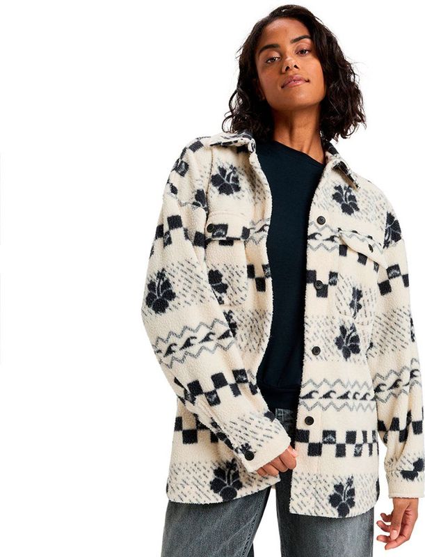 Roxy - Morning Crush - Shacket - Parchment - Voor Dames