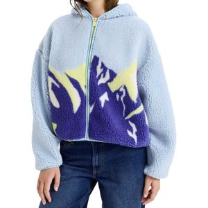 Roxy - Chloe Kim Print Polar - Hoody van polar fleece met rits voor Dames