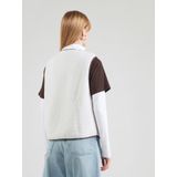 Roxy - Waves Of Warmth Easy Vest - Fleecejack - Wit