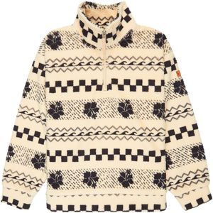 Roxy - Fleece Vest - Bedrukte Gelaagde Sherpastof - Hoge Kraag