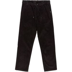 Quiksilver - Taxer Regular Cord Pant - Capribroek - Zwart