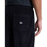 Quiksilver - Taxer Regular Cord Pant - Capribroek - Zwart