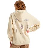 Hoodie - Dames - Grijs - Cotton Polyester Brushed Fleece