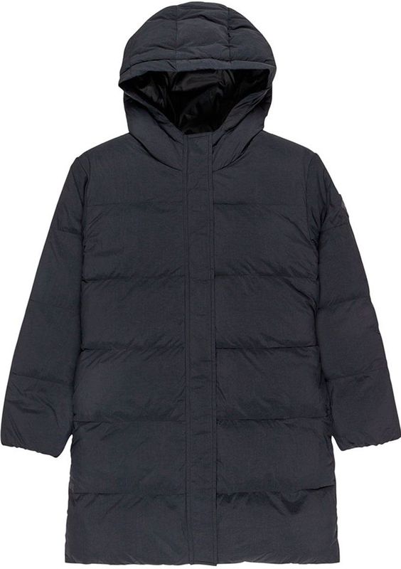 Roxy - Kid's On My Way Puffer - Lange Jas - Grijs - Isolerend - Winddicht