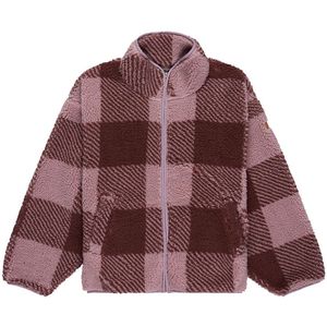 Roxy - Like Electricity Nirvana Be Bold Plaid Rg - Technische Fleece - Bordeauxrood