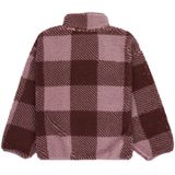 Roxy - Like Electricity Nirvana Be Bold Plaid Rg - Technische Fleece - Bordeauxrood