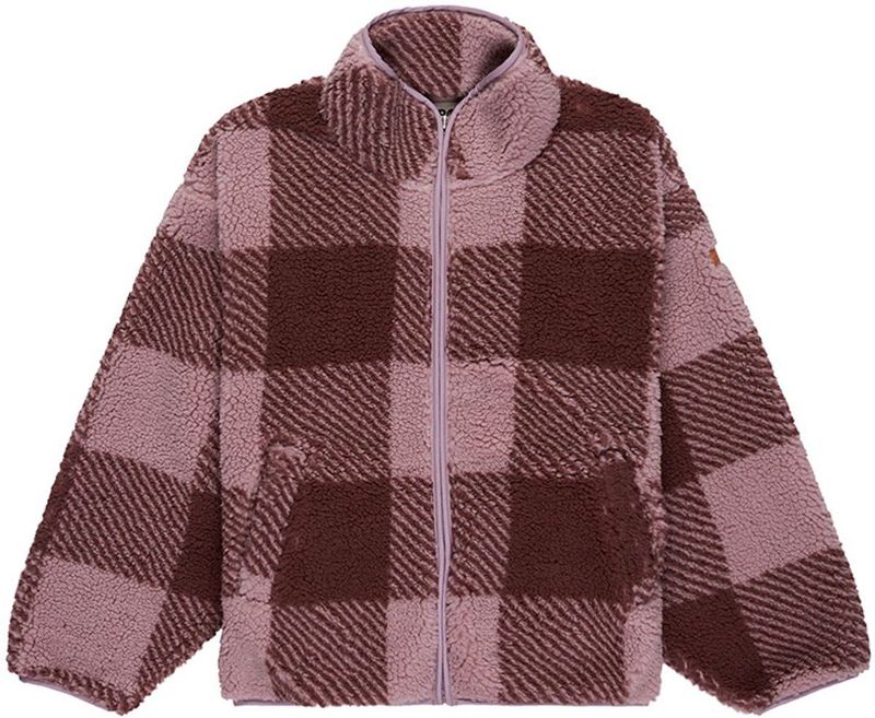Roxy - Like Electricity Nirvana Be Bold Plaid Rg - Technische Fleece - Bordeauxrood