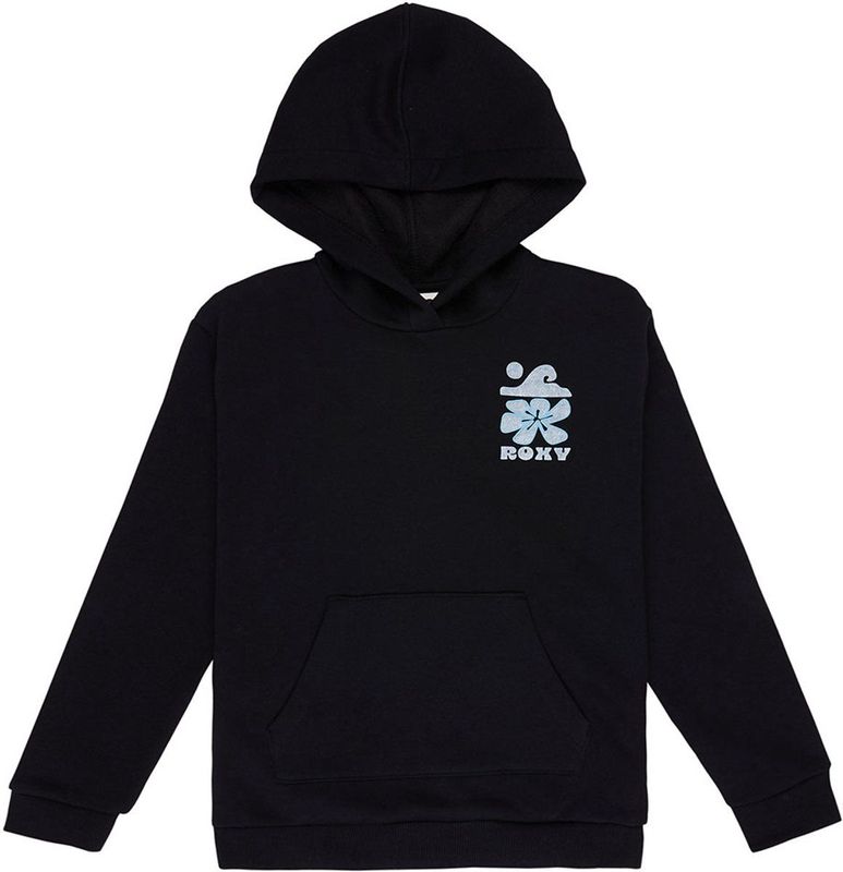 Roxy Fleece trui SURF FEELING HOODIE BRUSHED Girl's Black 10