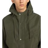 Element - Fishtail Parka - Herenjacket - Kaki - Gerecycled Polyester