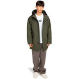 Element - Fishtail Parka - Herenjacket - Kaki - Gerecycled Polyester