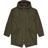 Element - Fishtail Parka - Herenjacket - Kaki - Gerecycled Polyester