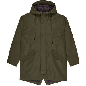 Element - Fishtail Parka - Herenjacket - Kaki - Gerecycled Polyester