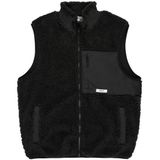 Element - Lake Sherpa Vest - Mouwloos Jack - Zwart - Gerecycled Polyester