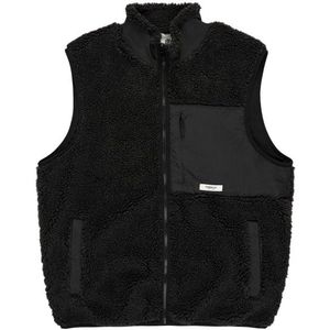 Element - Lake Sherpa Vest - Mouwloos Jack - Zwart - Gerecycled Polyester