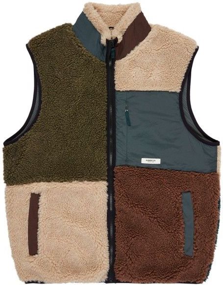 Element - Lake Sherpa Vest - Mouwloos Jack - Multicolor - Gerecycled Polyester