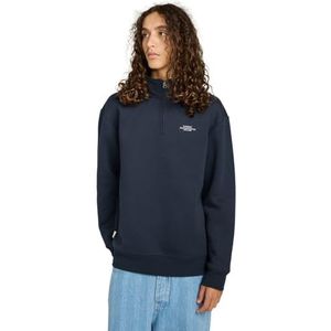 Element - Co Quarter Zip - Sweatshirt - Marine Blauw - Gerecycled Polyester