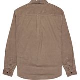 Element - Button Down Regular Corduroy - Blouse - Blauw - Gecertificeerd Biologisch Katoen