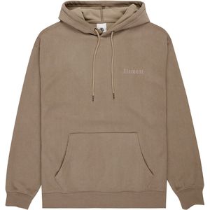 Element - Serif Corduroy Hooded Sweatshirt - Aluminium - Voor Heren - Gerecycled Polyester