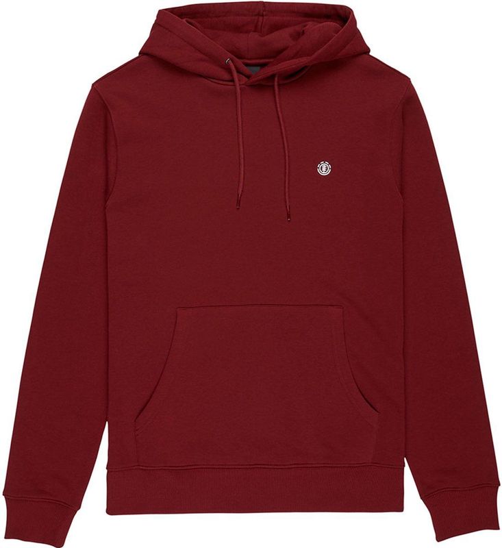 Element - Icon Embroidery - Hooded Sweatshirt - Rood - Heren - Katoen