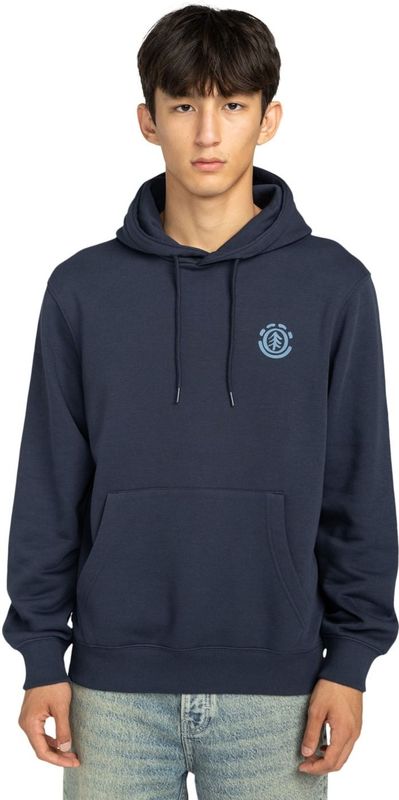 Element - Path Ahead - Hooded Sweatshirt - Marine Blauw - Katoen