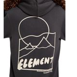 Element - Sunrise Hooded Sweatshirt - Zwart - Katoen
