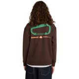 Element - Sporting Crew Java - Sweatshirt - Bruin - Heren van Katoen