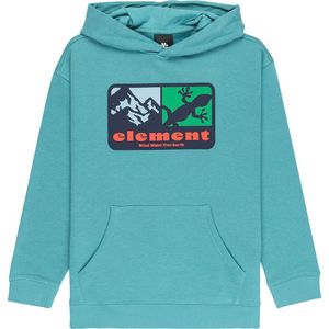 Element - Memory Hooded Sweatshirt Youth Brittany Blue - Unisex - Katoen - Kindermaat 10 jaar - Blauw